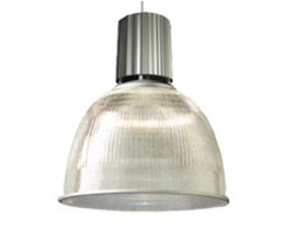 Traditional low and high bay warehouse and factory light fittings 